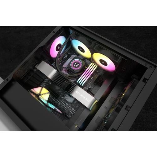 Corsair iCUE H100i ELITE LCD XT Display 240mm Liquid CPU Soğutucu Siyah CW-9060074-WW
