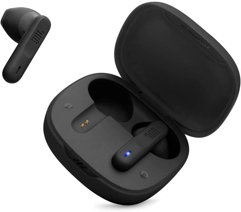 JBL Wave Flex Kablosuz Kulakiçi Kulaklık, Siyah