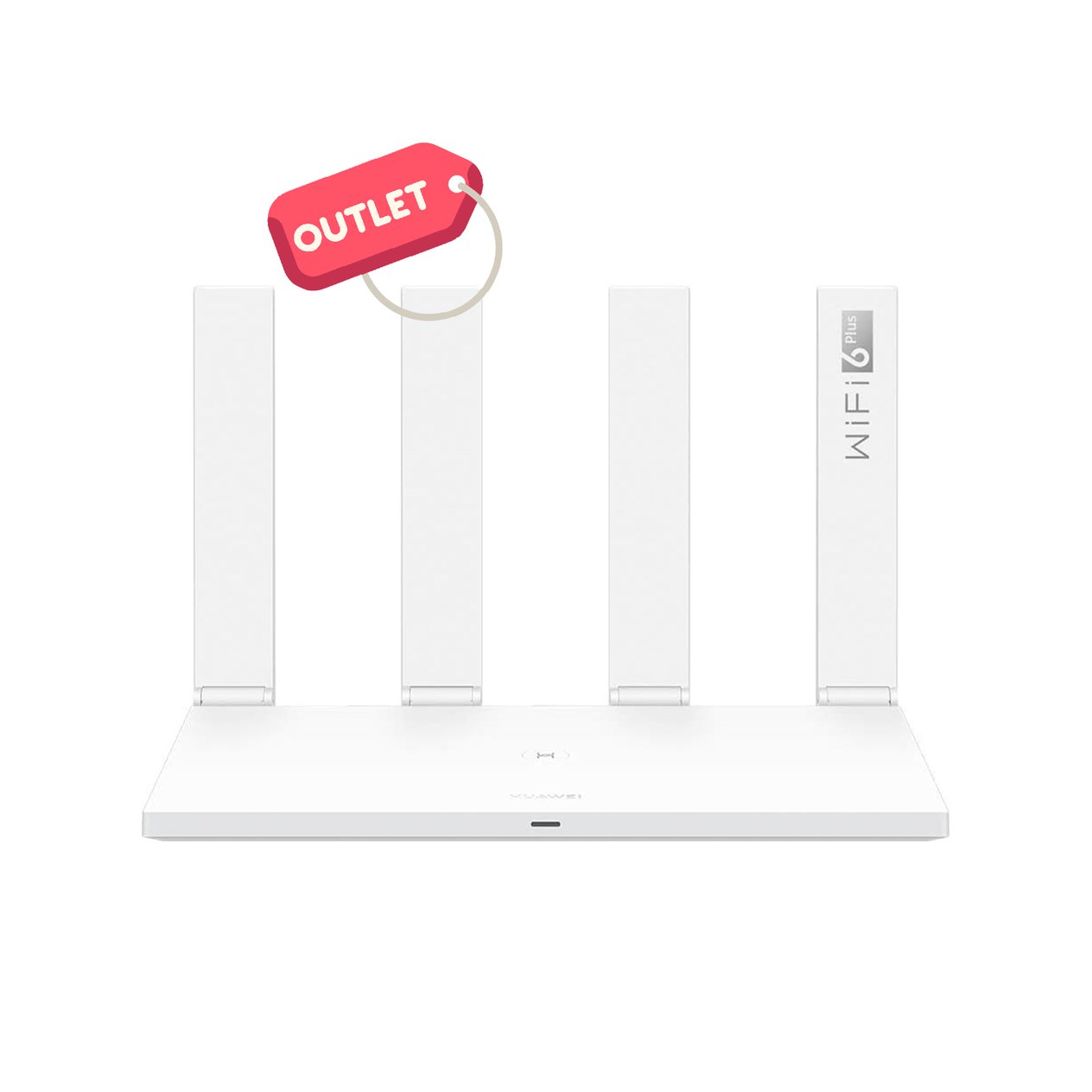 OUTLET HUAWEI WiFi AX3 Dual-Core, WiFi Yönlendirici, Modem, Beyaz, WiFi 6 Plus, 3000 Mbps