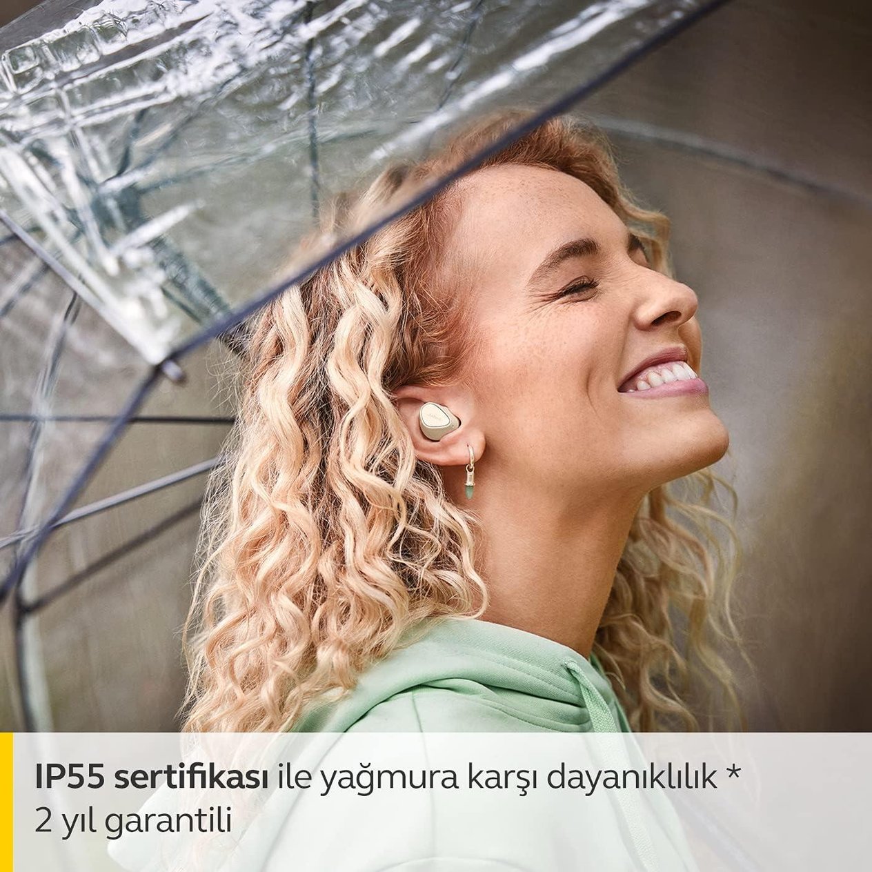 Jabra Elite 3 Kulakiçi Kablosuz Bluetooth Kulaklık - Altın/Bej