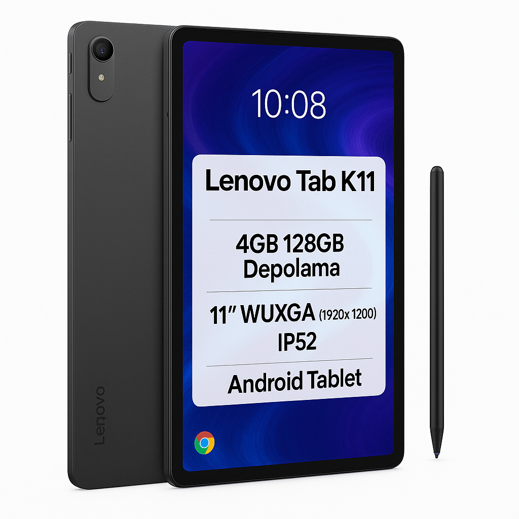 Lenovo Tab K11 TB330FU 4GB 128GB Depolama 11