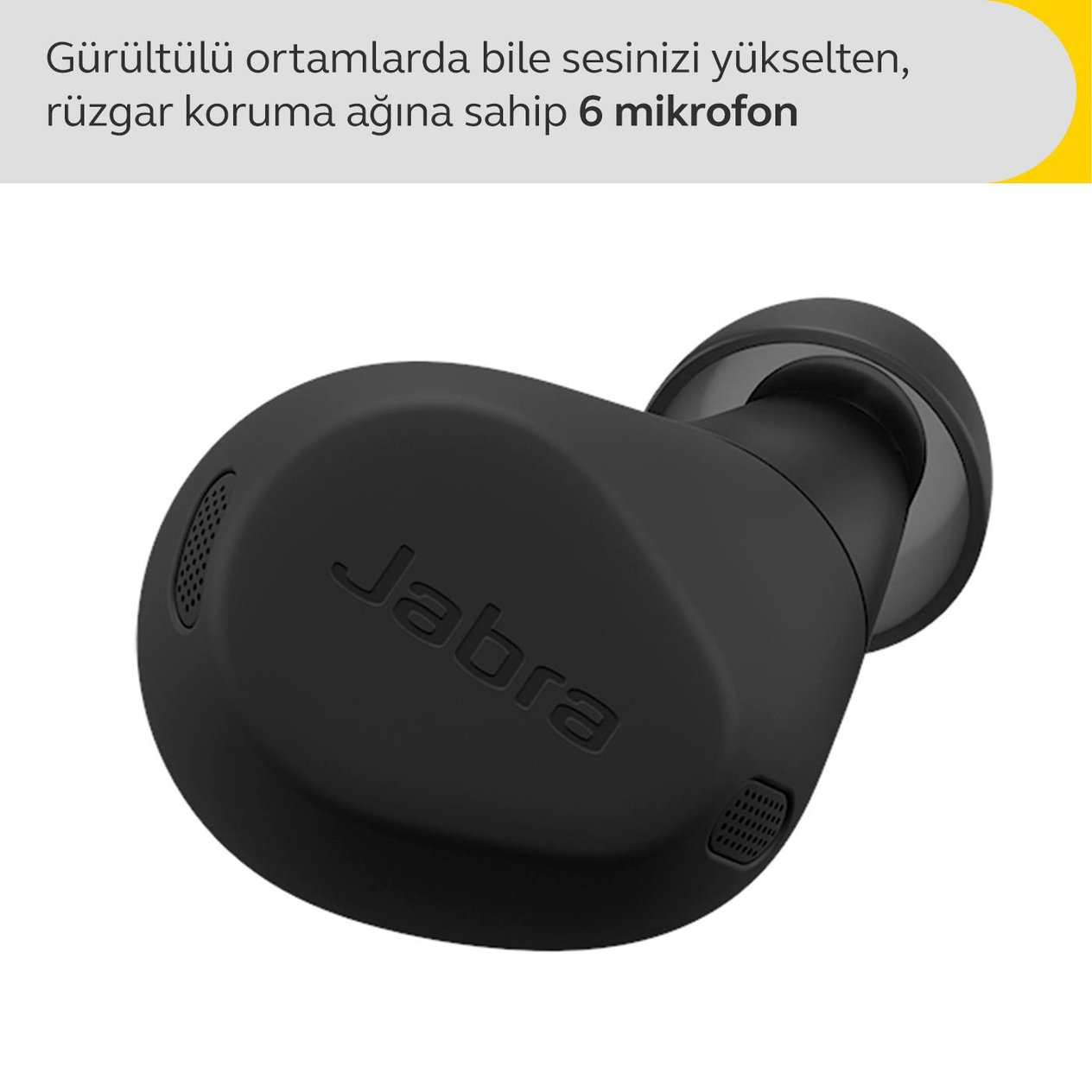 Jabra Elite 8 Active Bluetooth Kulaklık (Toz-Su-Ter Geçirmez) - Siyah