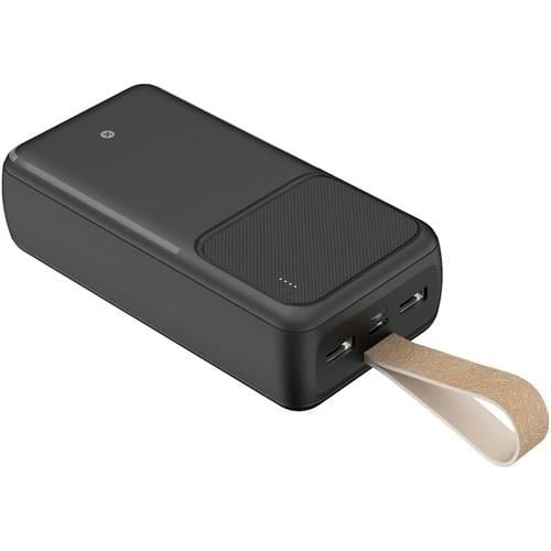 Dexim K8 30.000 Mah LED Işıklı Powerbank Siyah - DCA0051