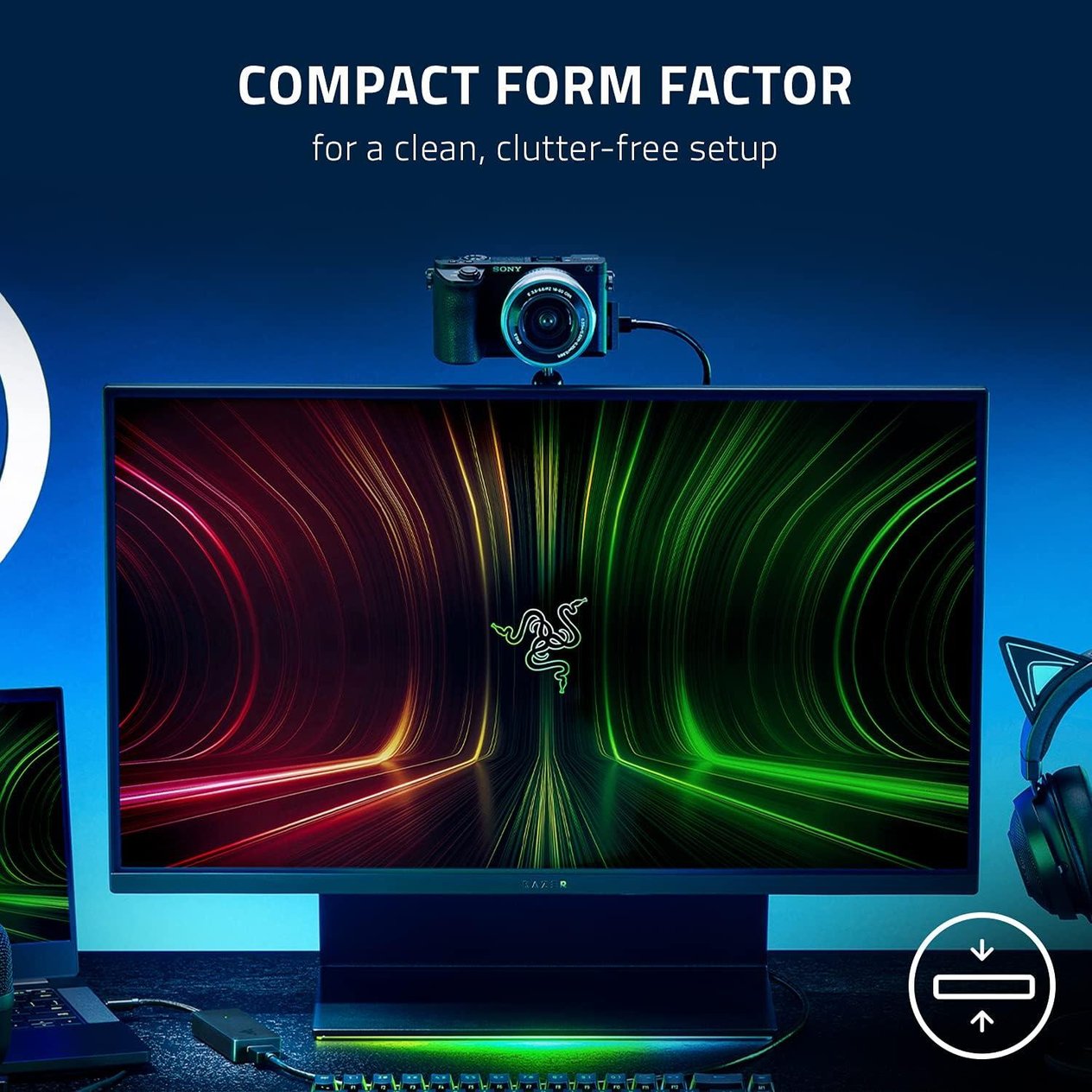 Razer Ripsaw X - 4K @30 FPS Akışı için 4K Kamera Bağlantı Noktalı USB Kayıt Kartı