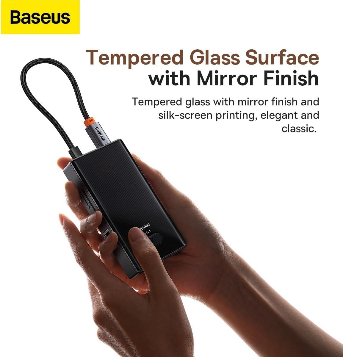 Baseus PioneerJoy 8 in 1 Type-C Hub Adaptör-Gri
