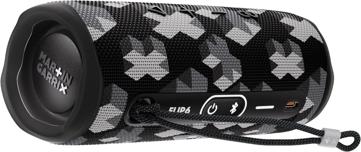 JBL x Martin Garrix Flip 6 Bluetooth Hoparlör - Box Cool Grey