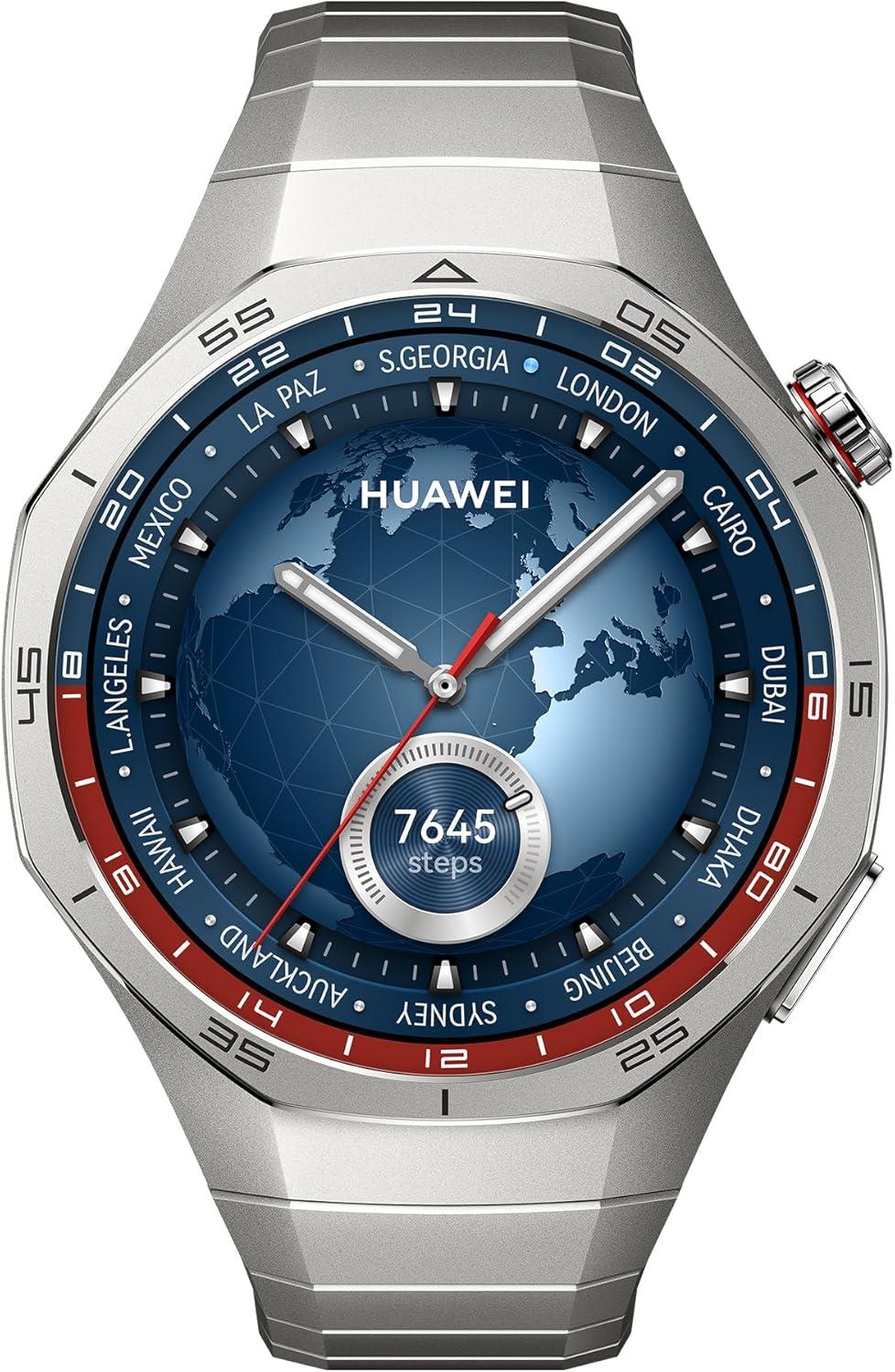 Huawei WATCH GT 5 Pro 46mm Akıllı Saat - Titanyum