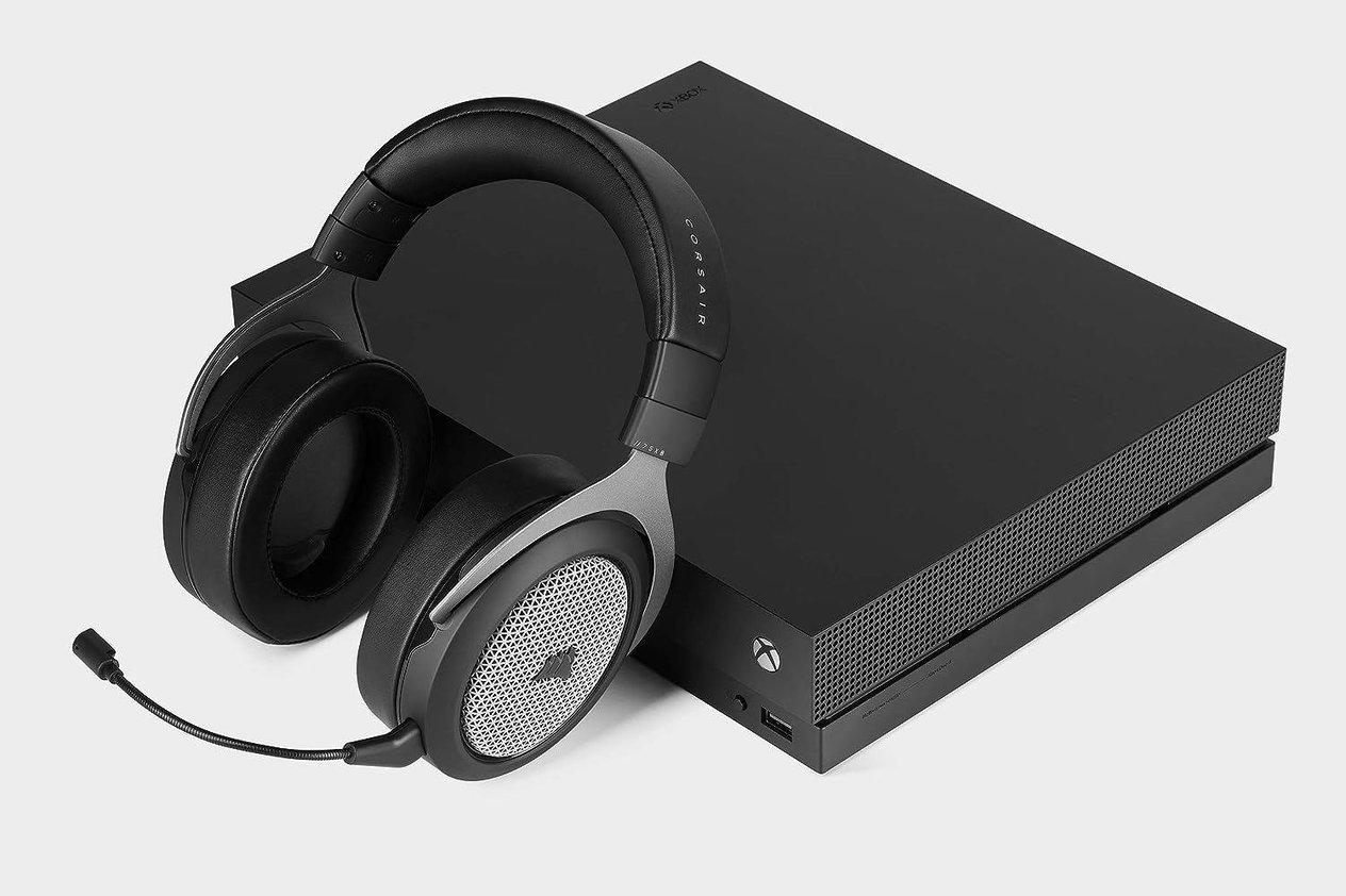 CORSAIR HS75 XB Kablosuz Kulaklık, Dolby Atmos, USB Dongle olmadan Bağlantı (Xbox Series X ve Xbox One) Siyah (CA-9011222-EU)