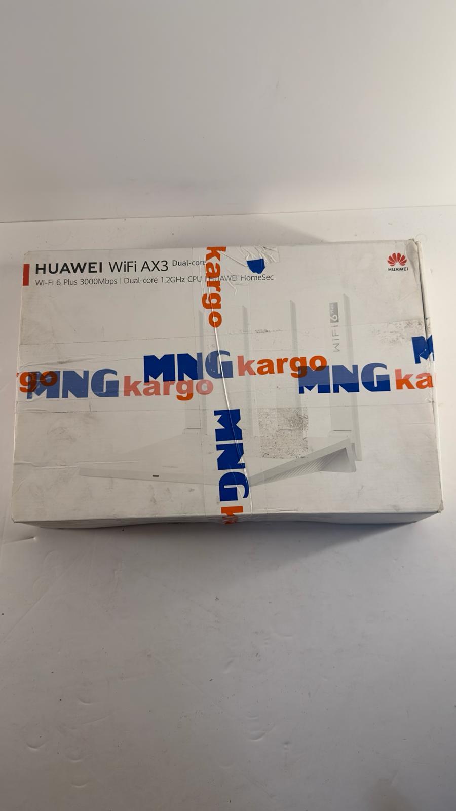 OUTLET HUAWEI WiFi AX3 Dual-Core, WiFi Yönlendirici, Modem, Beyaz, WiFi 6 Plus, 3000 Mbps