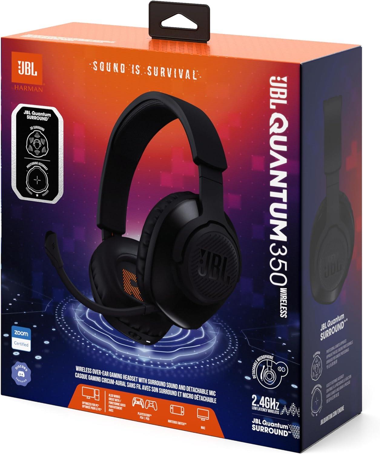 JBL Quantum 350 Gaming Kulaklık Kablosuz Siyah Jb.jblq350wlblk