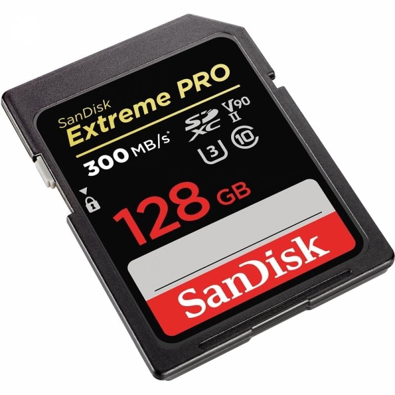 Sandısk 128GB SD Kart 300MB/s Extreme Pro Hafıza Kartı SDSDXDK-128G-GN4IN 