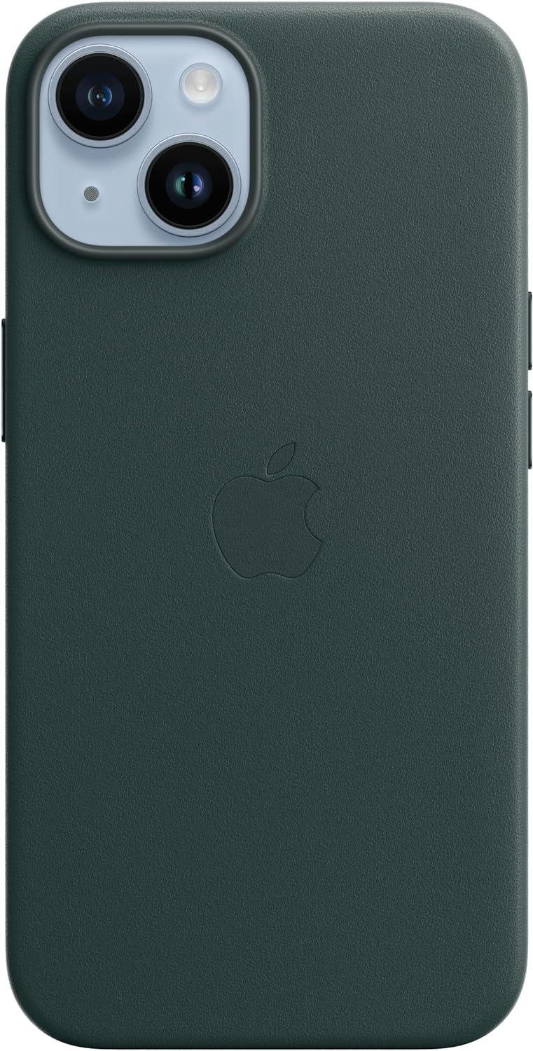 Apple iPhone 14 için MagSafe Özellikli Deri Kılıf - Forest Green MPP53ZM/A
