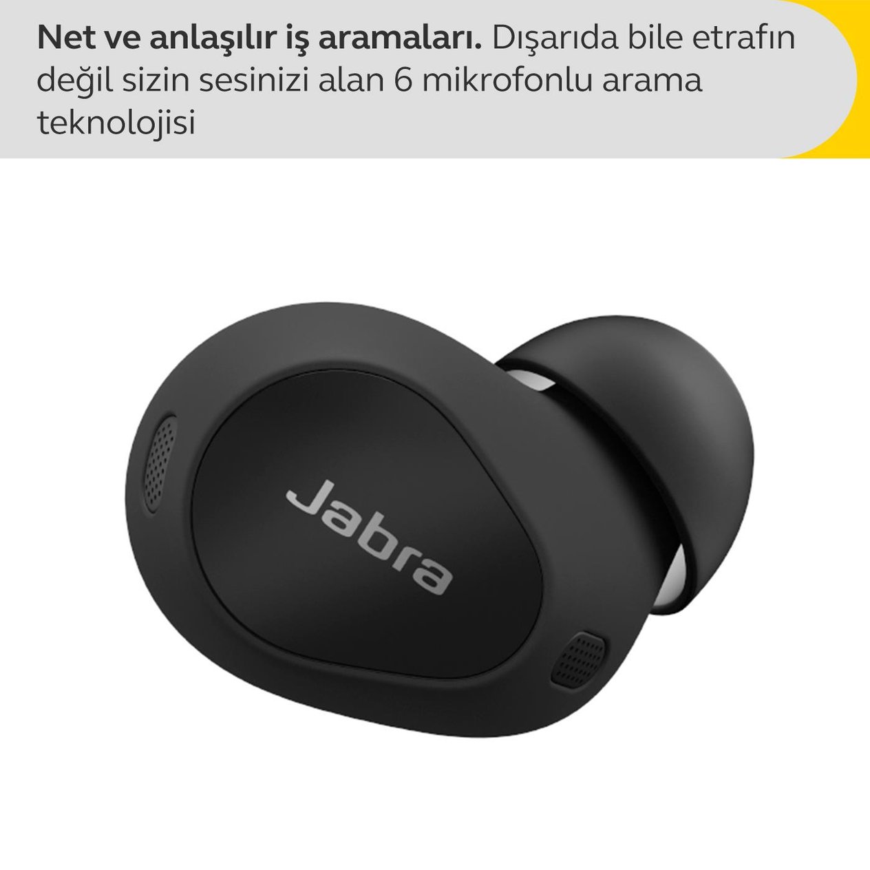Jabra Elite 10 Comfortfit Bluetooth Kulaklık - Titanium Siyah