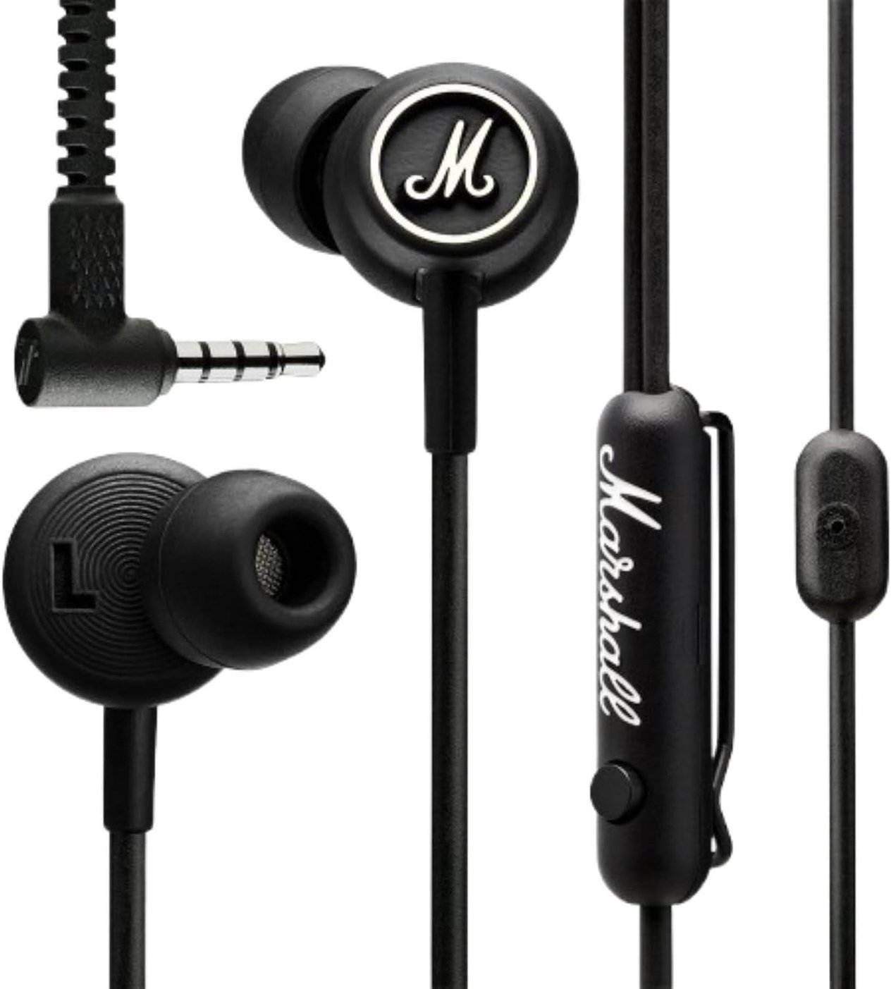 Marshall Mode Kablolu Kulakiçi Kulaklık Siyah/Beyaz