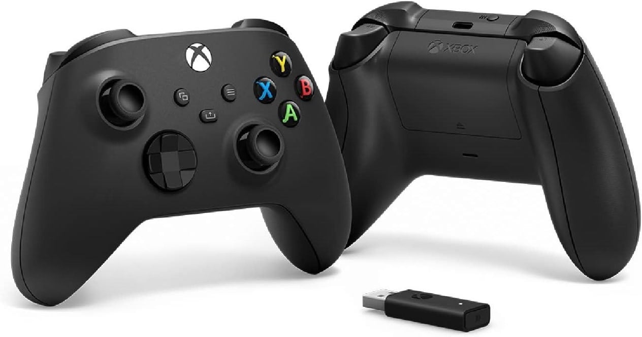 Microsoft XBOX Wireless Controller + PC Adapter Wireless (1VA-00002)