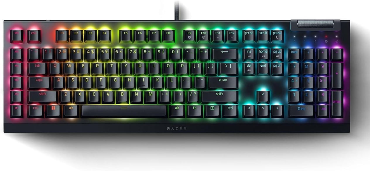 Razer BlackWidow V4X - Chroma RGB Green Switch Türkçe Gaming Klavye