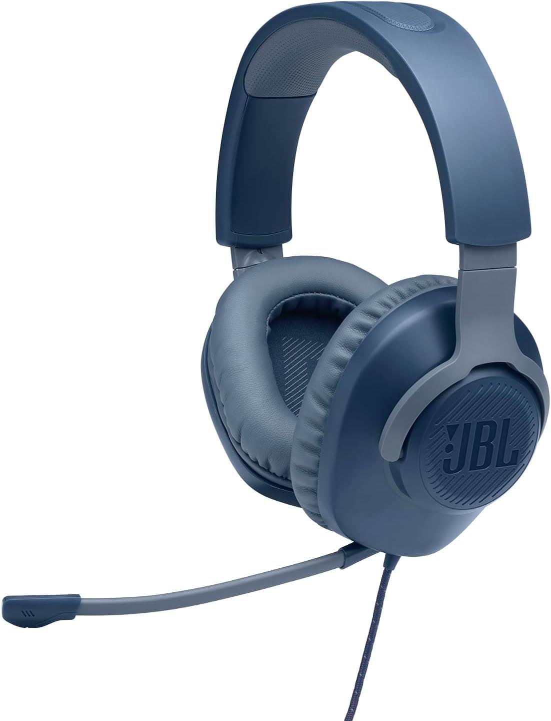 JBL Quantum 100, Gaming Kulaklık Kablolu - Mavi