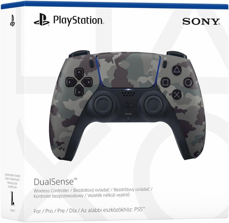 Sony Playstation 5 Dualsense V2 Controller Oyun Kolu - Grey Camo ( Bilkom Garantili)