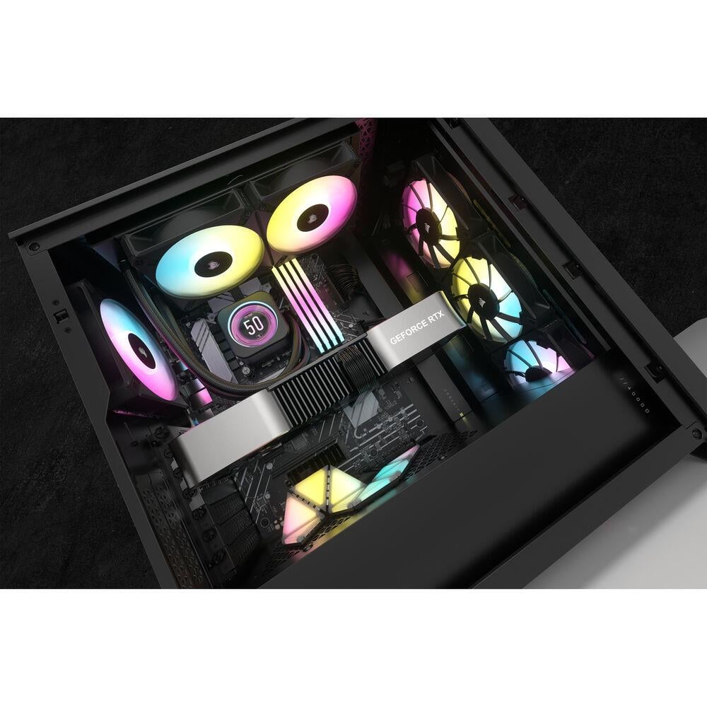 Corsair iCUE H100i ELITE LCD XT Display 240mm Liquid CPU Soğutucu Siyah CW-9060074-WW