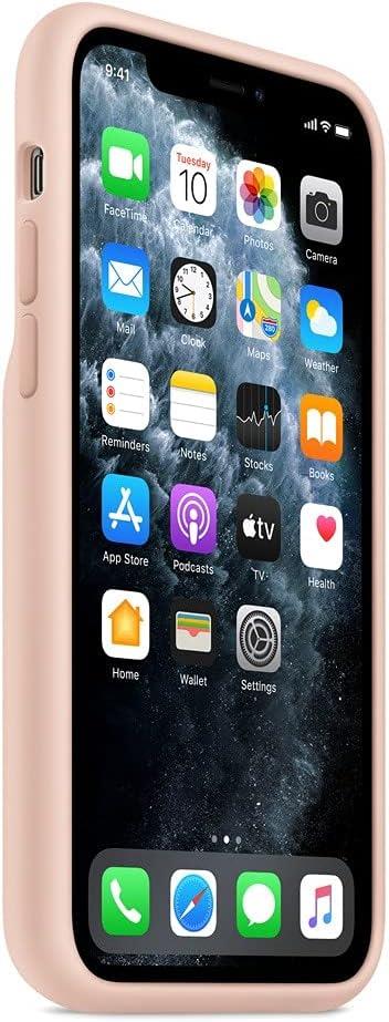 Apple iPhone 11 Pro Smart Battery Case Kum Pembes