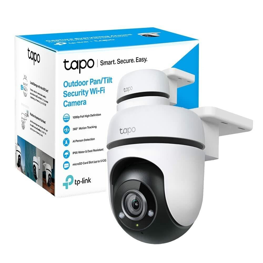 TP-Link Tapo C500 Dış Mekan Yatay/Dikey Wi-Fi Güvenlik Kamerası + Sandisk Ultra 256GB 100MB/S Microsdxc Uhs-I Hafıza Kartı SDSQUNR-256G-GN3MN