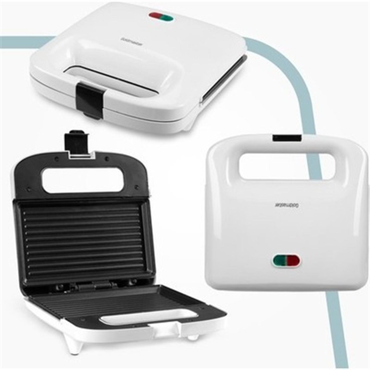 Goldmaster Mılk In-6407 Mını Tost Makınesı - Beyaz