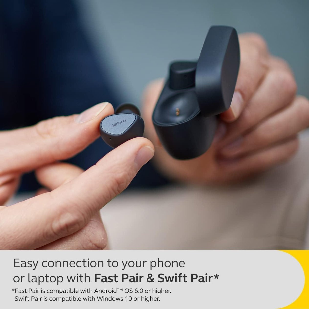 Jabra Elite 4 Bluetooth Kulaklık - Lacivert