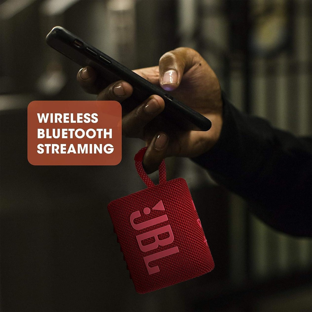 JBL Go3 Bluetooth Hoparlör Ip67 Kırmızı