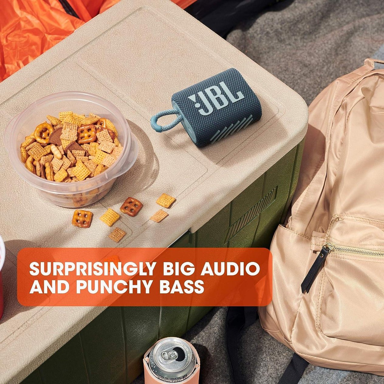 JBL Go3 Ip67 Taşınabilir Bluetooth Hoparlör - Siyah