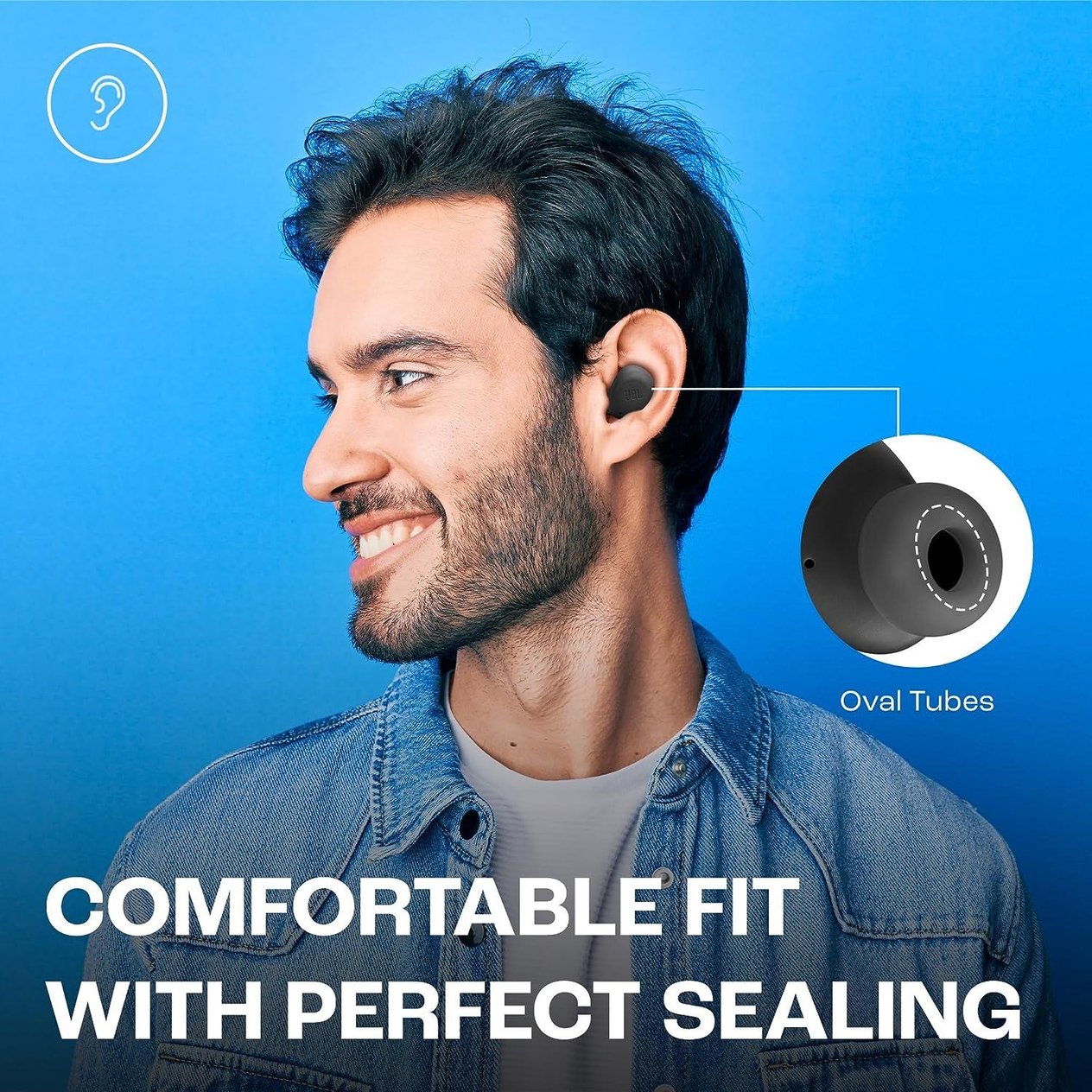 JBL Wave Buds Kablosuz Kulakiçi Kulaklık IE Siyah JB.JBLWBUDSBLK