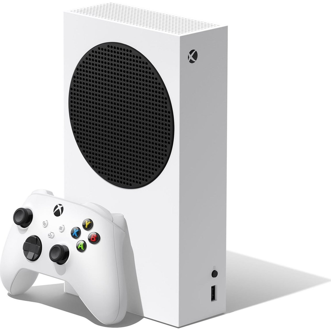 Microsoft RRS-00010 Xbox Series S 512GB SSD Oyun Konsolu Beyaz + 1 Kol Siyah + 1 Yıl Gamepass ( Microsoft Türkiye Garantili )