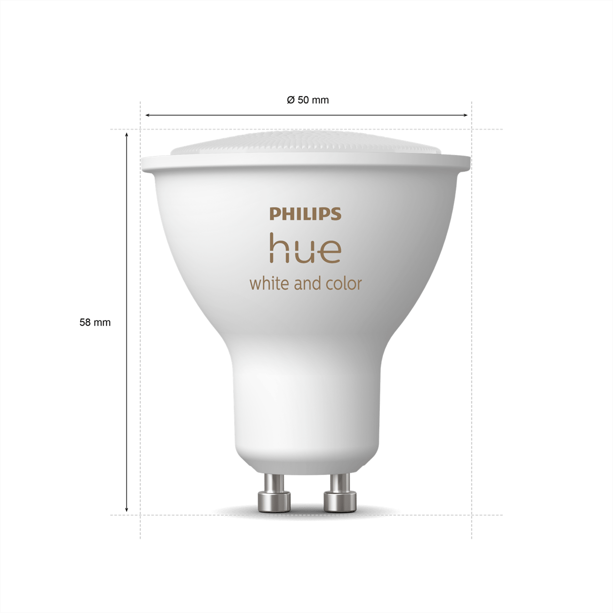 Philips 4.3w Renkli Akıllı Bşl. Seti 3lü Kumandalı Gu10 Bt. - 929001953113