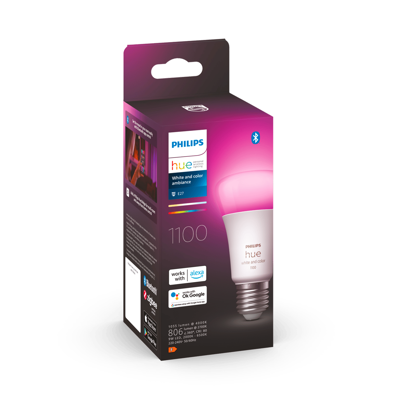 Philips 75w Renkli Akıllı Ampul E27 Bluetooth Özellikli - 929002468801