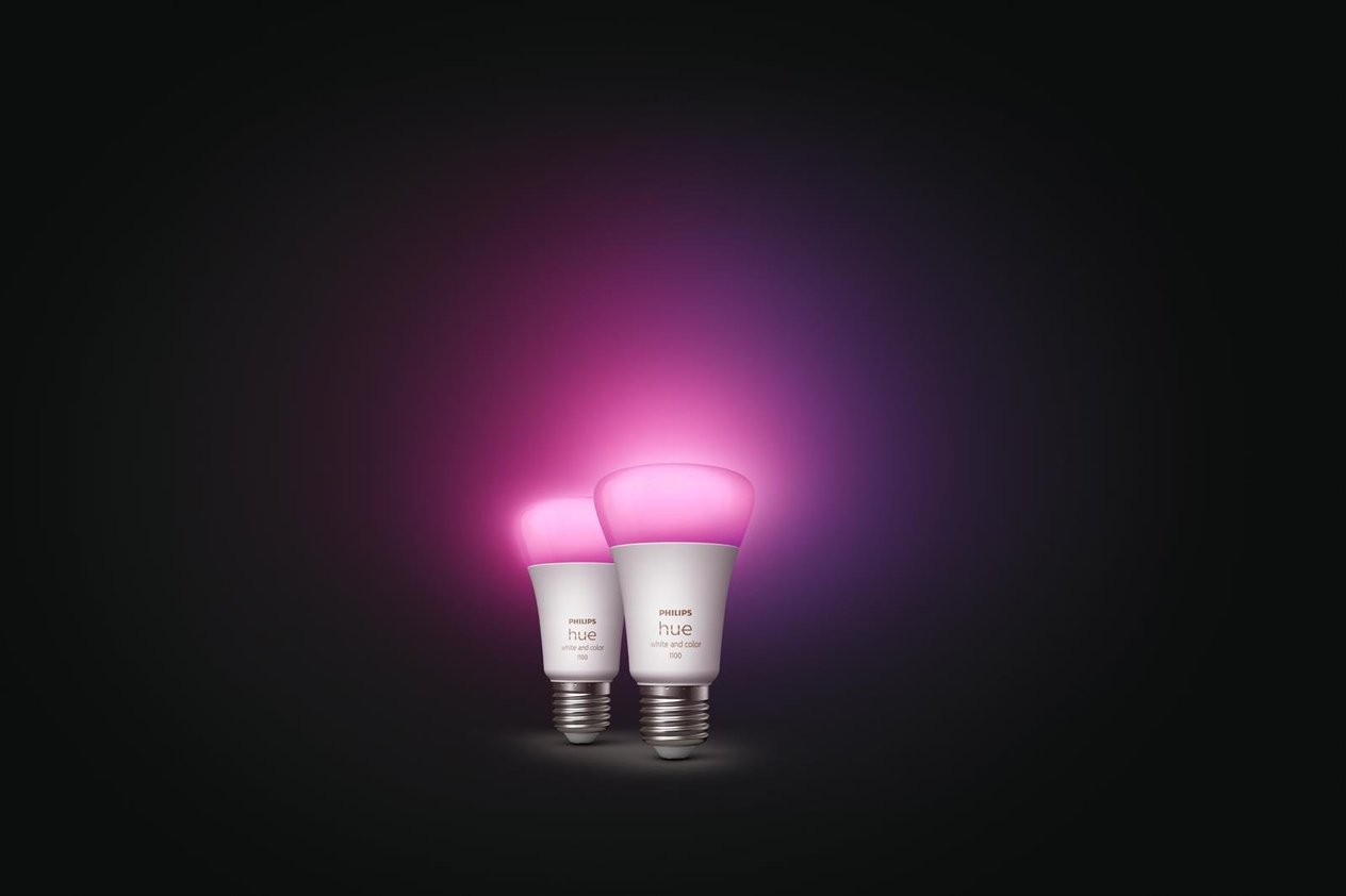 Philips 9-75w Renkli Akıllı Ampul 2li Ekopaket E27 Bluetooth - 929002468802