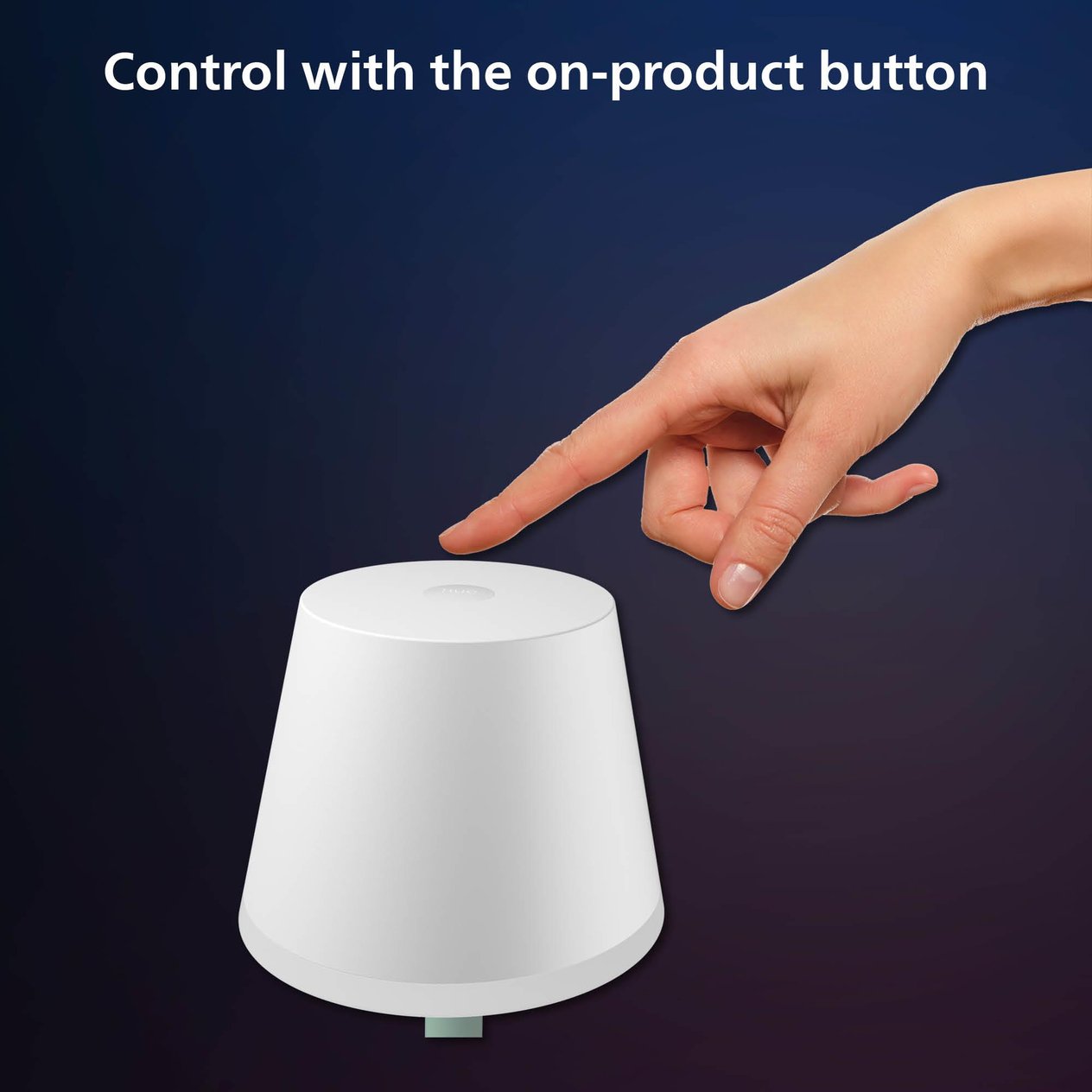 Philips Hue GO Belle Taşınabilir Masa Lambası Beyaz - 929003128401