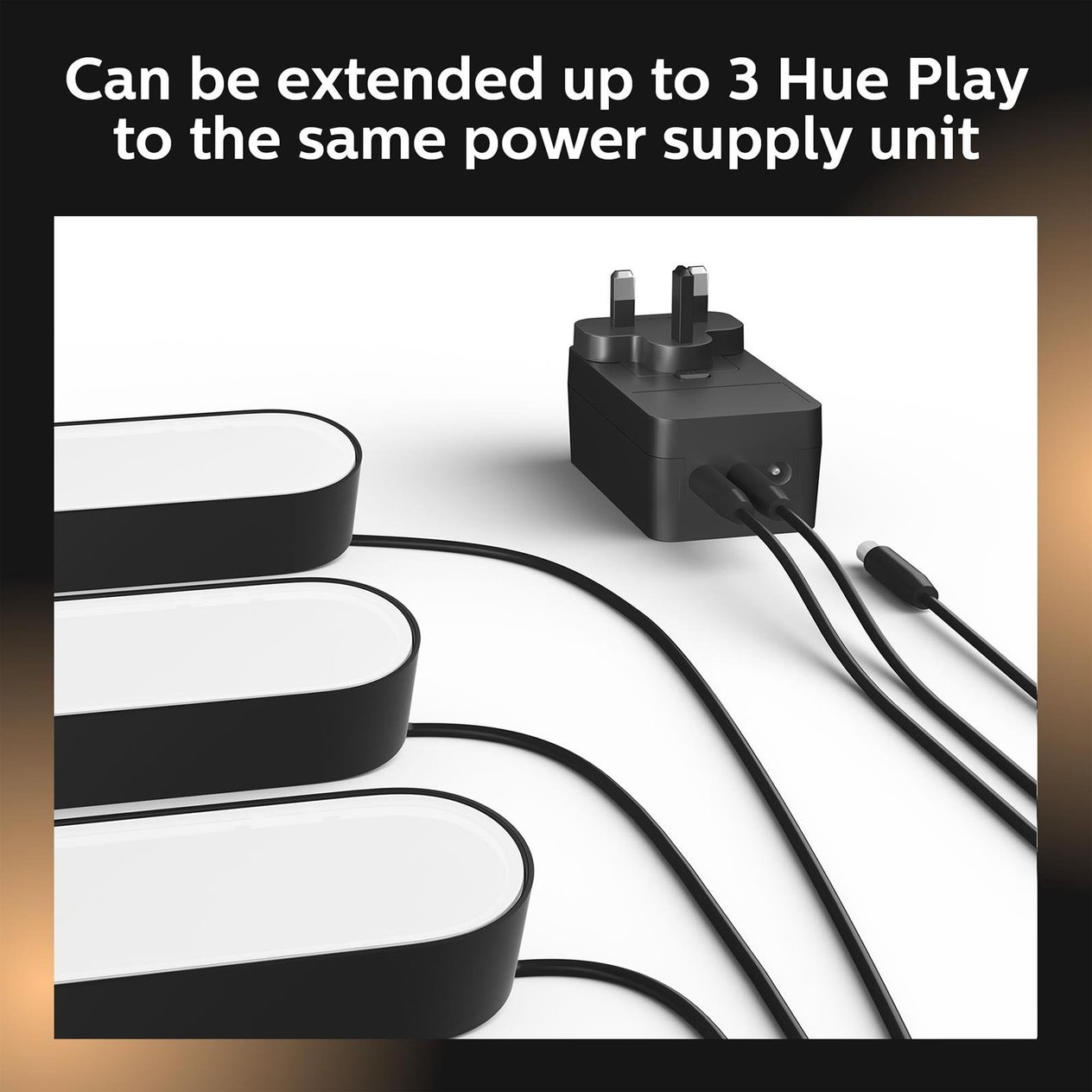 Philips Hue Play 2'li Ekopaket - Siyah