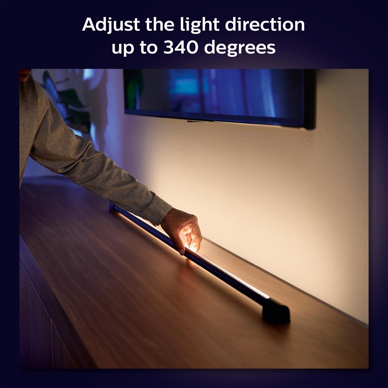 Philips Play Gradient Light Tube Large Siyah - 915005988201
