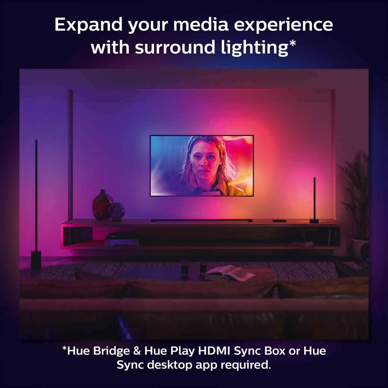 Philips Play Gradient Light Tube Large Siyah - 915005988201