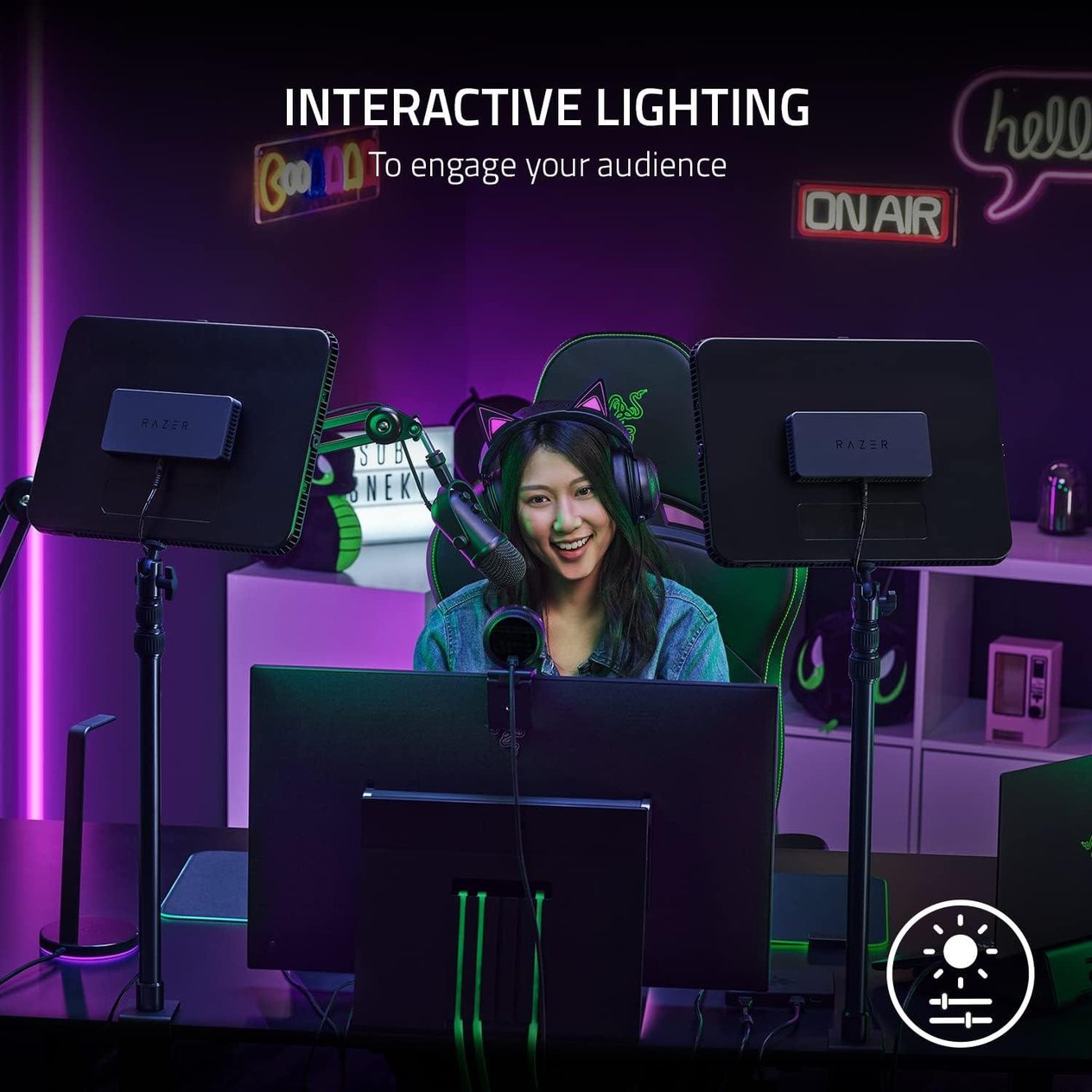 Razer Key Light Chroma RGB Işık (RZ19-04120100-R3M1)