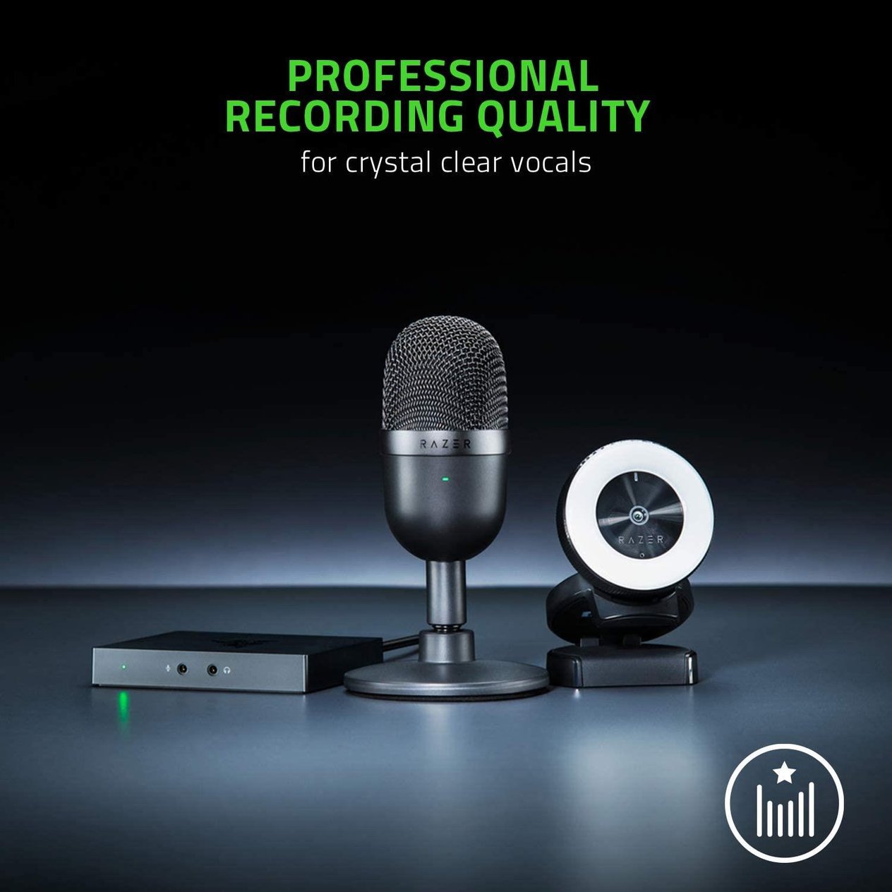 Razer Seiren Mini RZ19-03450100-R3M1 Ultra Kompakt Yayıncı Mikrofonu