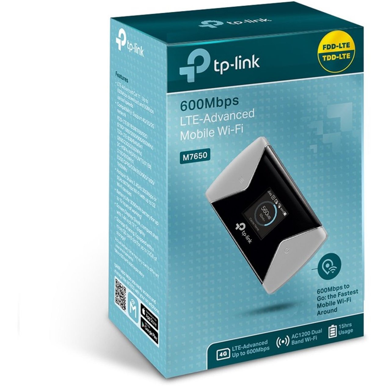 TP-Link M7650 600Mbps LTE-Advanced Mobile Wi-Fi
