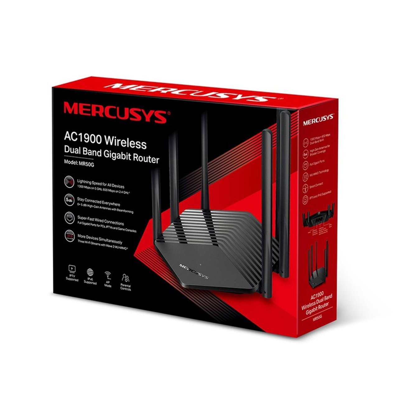 TP-Link Mercusys Mr50g Ac 1900 Mbps Wireless Dual Band Gigabit Router