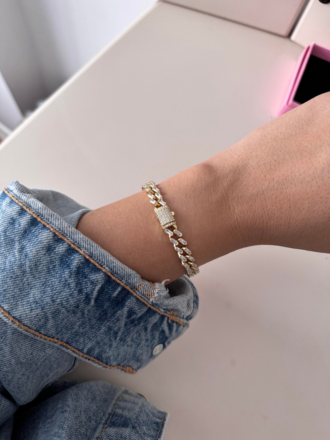 14k Özel seri vip Bileklik 157