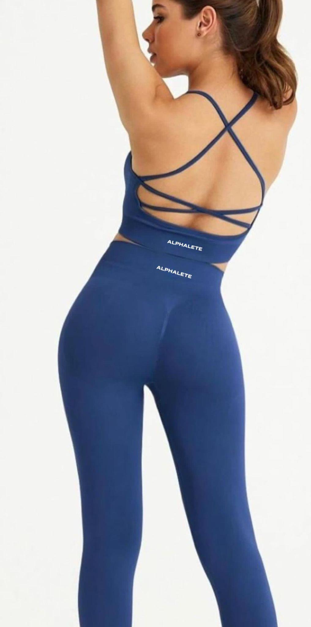 Beast Mode Alphalete Dikişsiz Tayt Takım