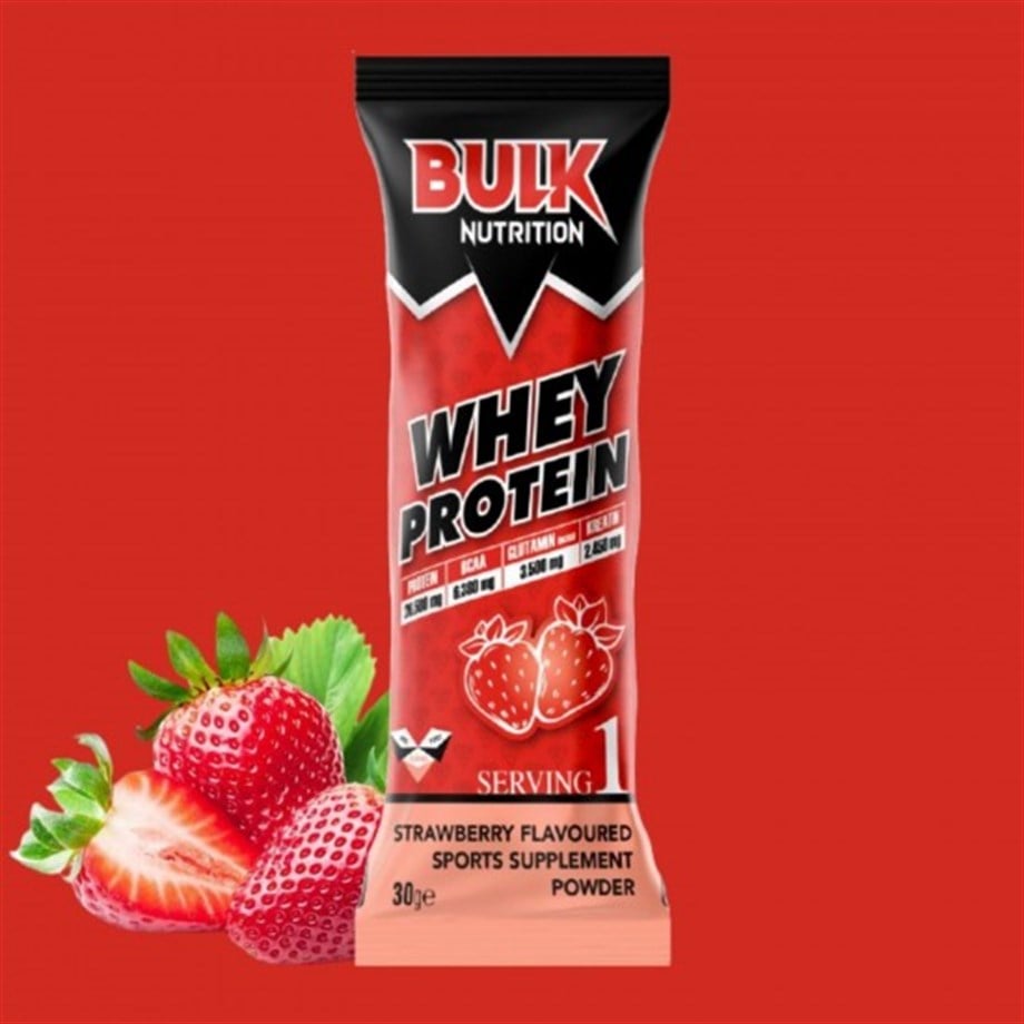 BULK NUTRİTİON WHEY PROTEİN TOZU 30 GR 1 SERVİS