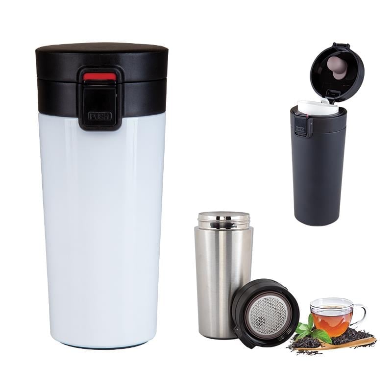 5303 Beyaz Çelik Kupa / 350 Ml