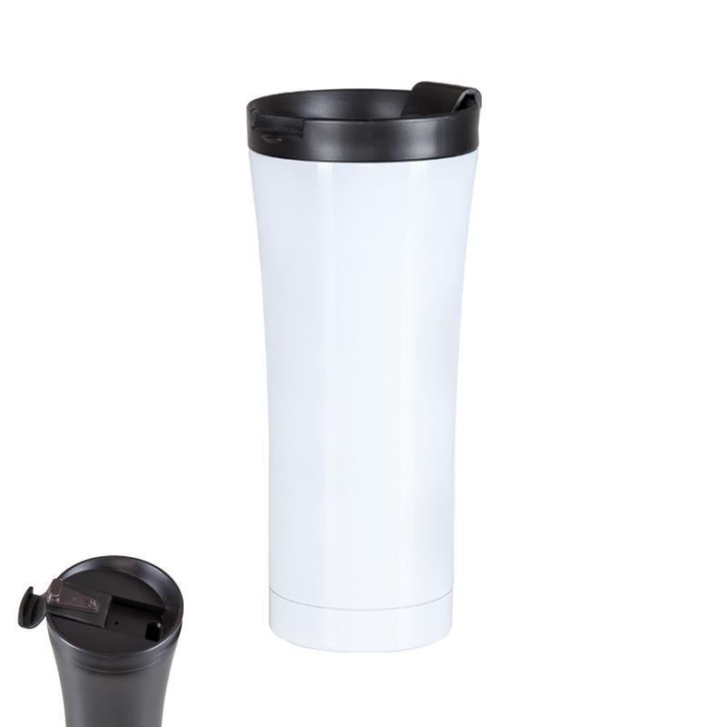 5336 Beyaz Çelik Termos / 500 ml