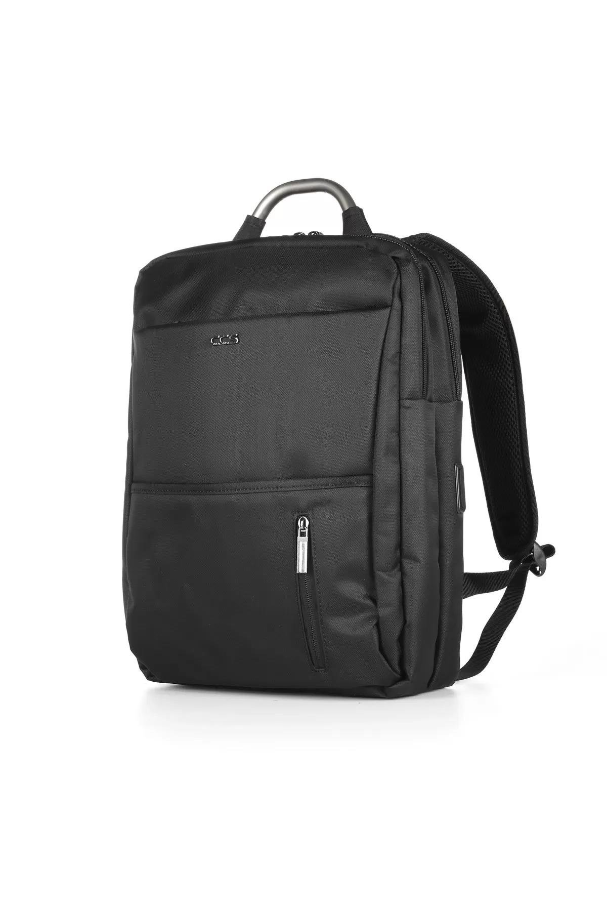 ÇÇS 51370 Laptop Bölmeli Sırt Çantası Siyah