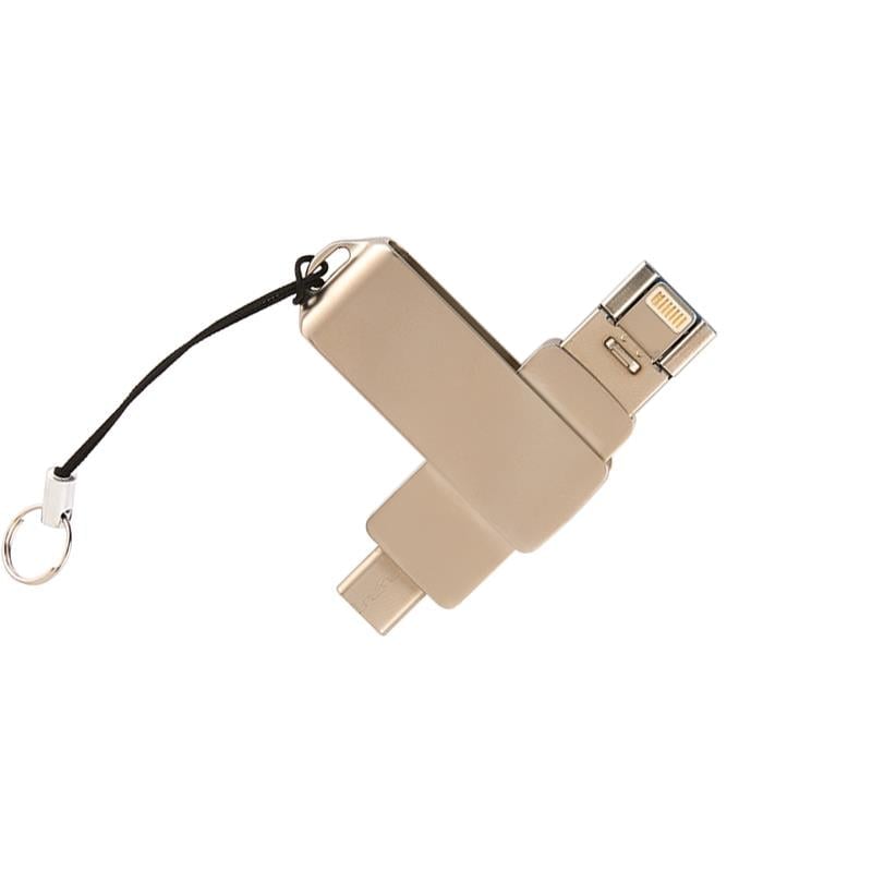 F-202-32 Silver OTG Usb Bellek 32 GB (KUTUSUZ)
