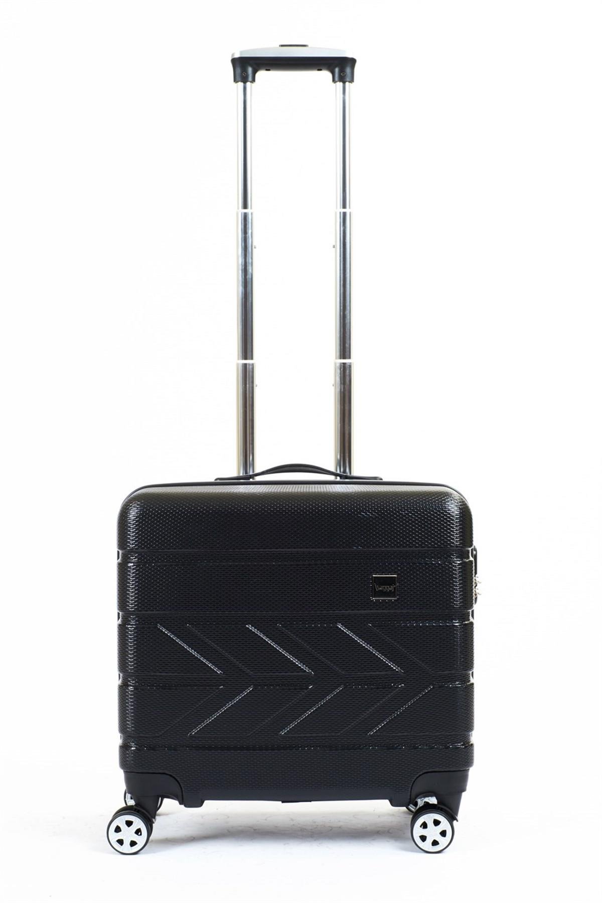 MÇS v315 Abs Diplomat & Pilot Valiz Siyah